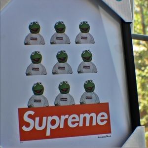 Supreme x Kermit the Frog Fairchild Paris